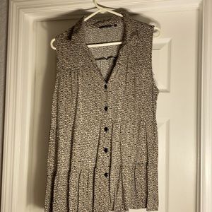 Cheetah Print blouse